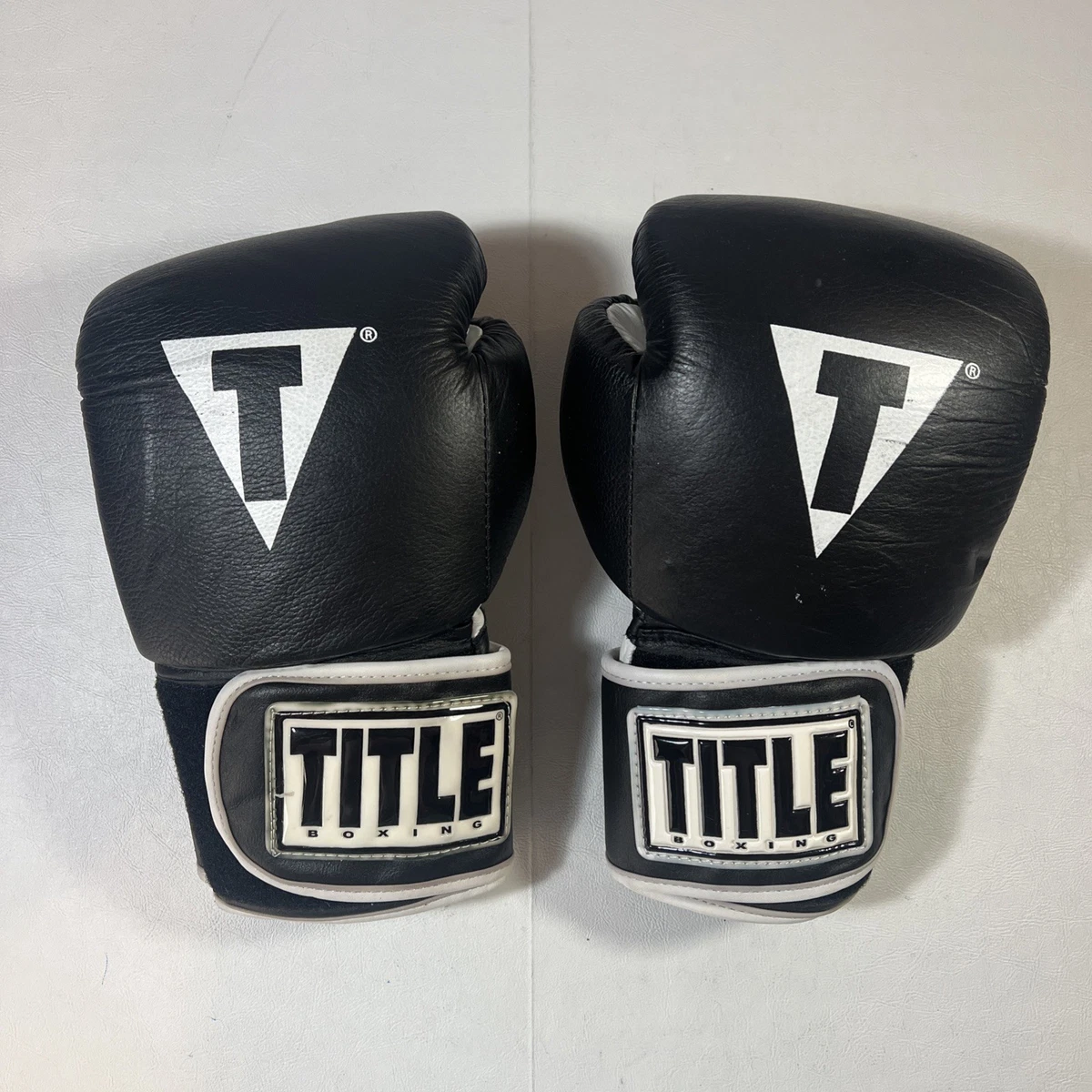 TITLE Boxing Black 14 oz. Weight Boxing Gloves for sale | eBay