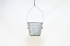 Cubo galvanizado de zinc de colección cubo de fuego cubo de agua de arena cubo de volteo