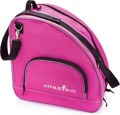Athletico Ice & Inline Skate Bag - Premium to Carry Large, Pink 