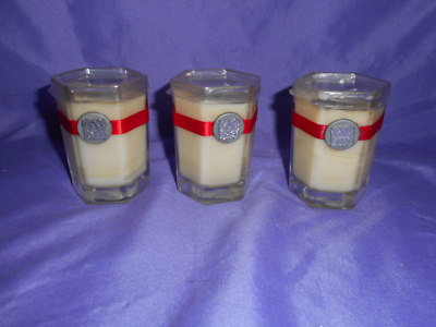3 NEW OLD STOCK #0097 AROMATIQUE SENSUAL CANDLE 2.5 OZ LOT1 READ DESCRIPTION