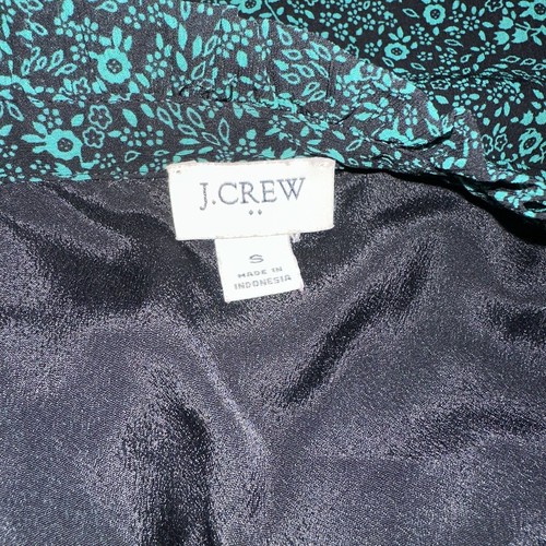 JCrew Factory VNeck Soft Gauze Top Size S Floral - Picture 3 of 3
