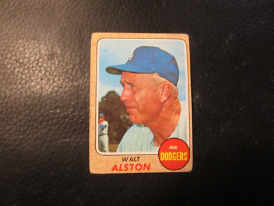 1968  TOPPS#472  WALT ALSTON   DODGERS   GOOD