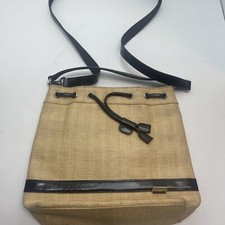 Borsa a tracolla donna Tommy Hilfiger in paglia