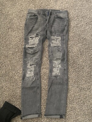 H&M Distressed Skinny Jeans