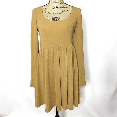 strapless open back dress Peach And Black Long Sleeve Pleated Skater Dress – AX Paris