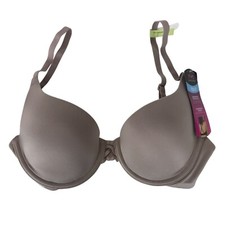MAIDENFORM - WOMEN'S 32B - BEIGE COVERTIBLE STRAPS UNDERWIRE PUSH-UP BRA