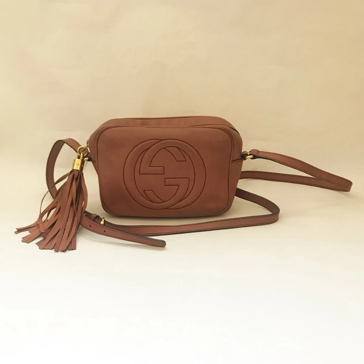 Gucci Soho Small Leather Disco Bag | eBay