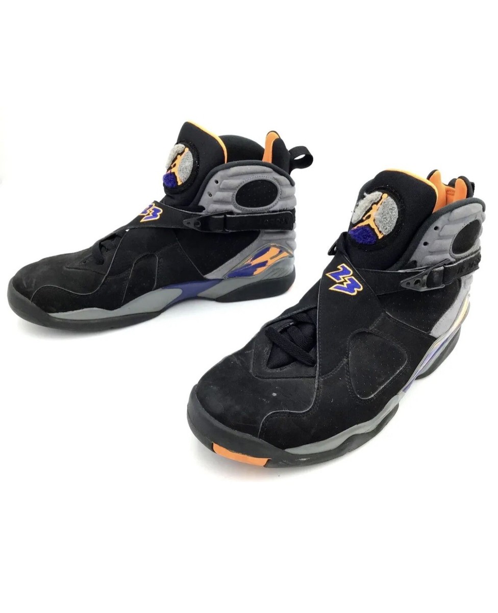 Nike Air Jordan 8 Retro Phoenix Suns VIII Mens Sneakers Shoes