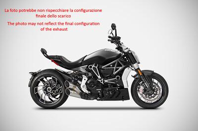 SILENCER ZARD STEEL-FRONT FENDER POST + LICENSE PLATE APPROVED DUCATI XDIAVEL