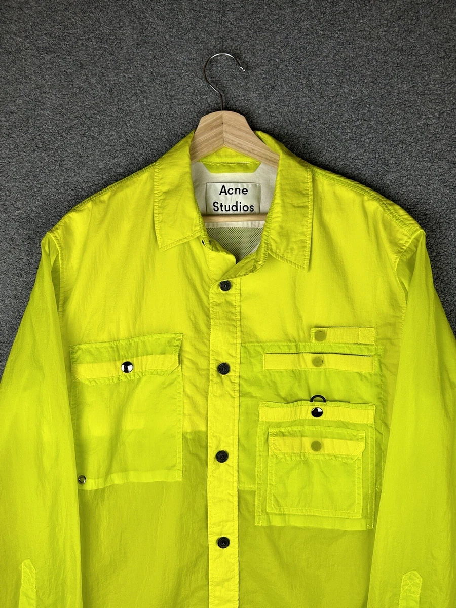 Acne studios yellow clearance jacket