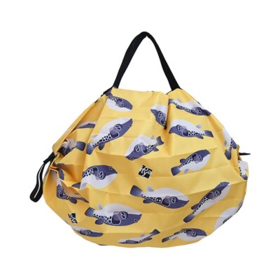 Shupatto Itoya Compact Bag S gelb bequeme Tasche