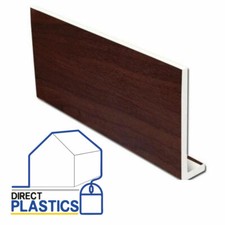 Rosewood UPVC Fascia Board | Soffit | Capping | 5m Lengths