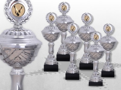 6 trophy series trophies SilverLiberty with engraving and emblem trophies buy cheap