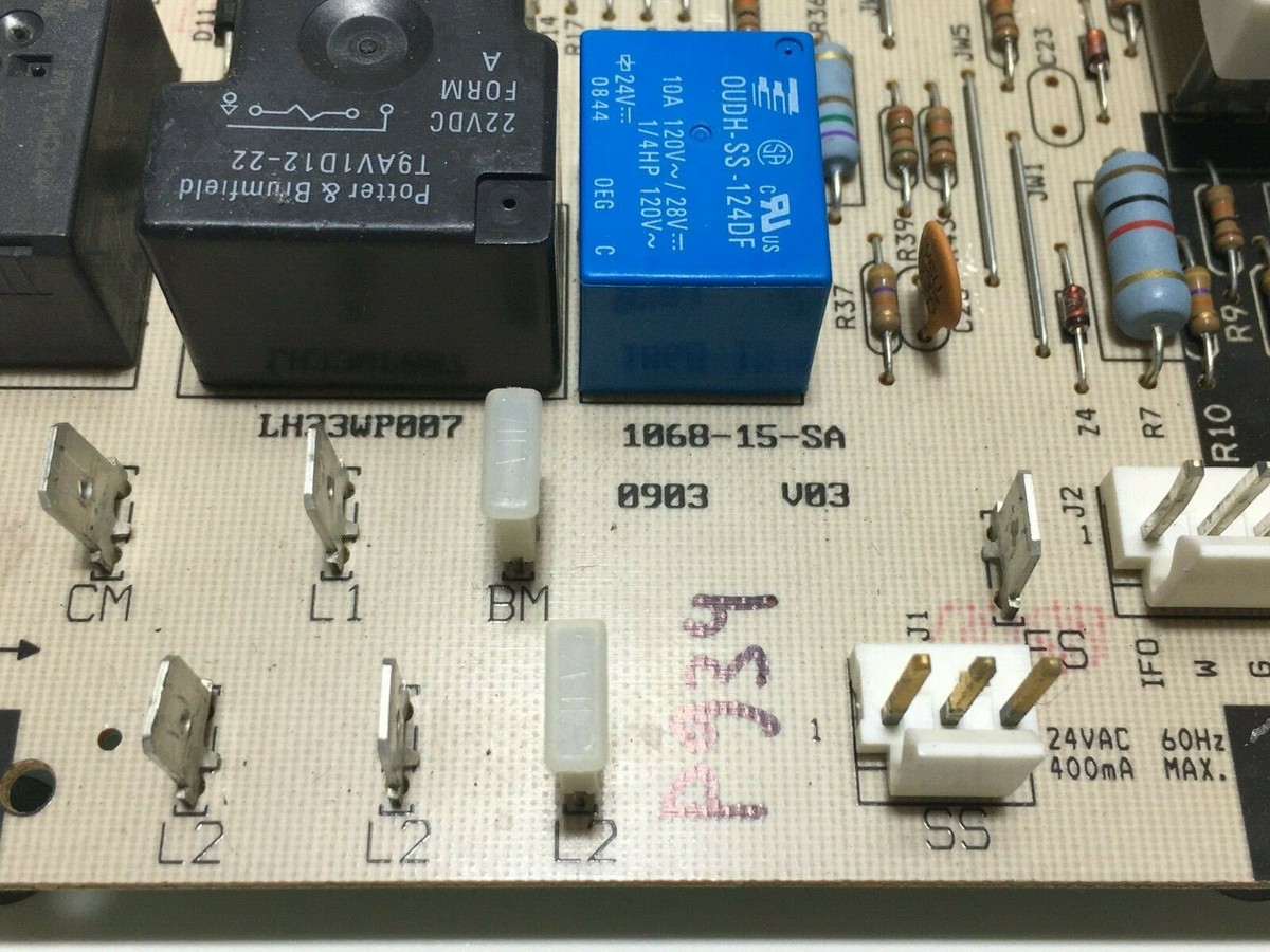 Carrier LH33WP007 Control Circuit Board 1068-83-117A 1068-15-SA