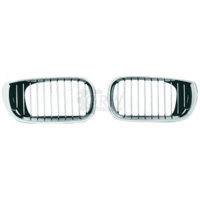 EISENFELS Kühlergrill Kühlergitter chrom schwarz für BMW 3er Touring E46