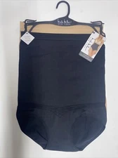 NICOLE MILLER~2 Pck~Hi-Waist Control Brief MEDIUM~TONES YOUR TUMMY~UNIQUE & SEXY