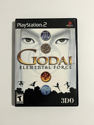 GoDai: Elemental Force PS2 (Sony PlayStation 2, 2002) Complete Tested.
