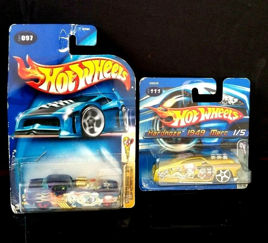 Hot Wheels #111 Crazed Clowns II Hardnoze ‘49 Merc 1/5 & Nash Metropolitan 3/5 - Image 2 of 4