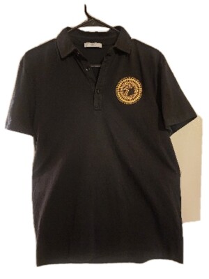 Black Versace Collection. Men''s shirt Size Small, Pre-owned. Versace Logo. 