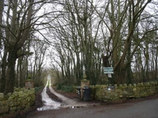 Photo 6x4 The entrance drive to Deri Isaf Llaneuddog [[1351297]][[135 c2009