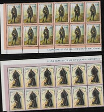 CAPE VERDE 1960 MNH BLOCS DE (12) TIMBRES ANTONIO da NOLA