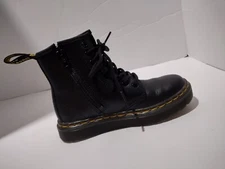 Dr Marten's Zavala ONE Combat Lace Up LEFT BOOT ONLY kids sz 11 zipper amputee