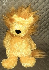 JELLYCAT 12" London Bashful Lion Stuffed Plush Toy Animal Yellow Floppy