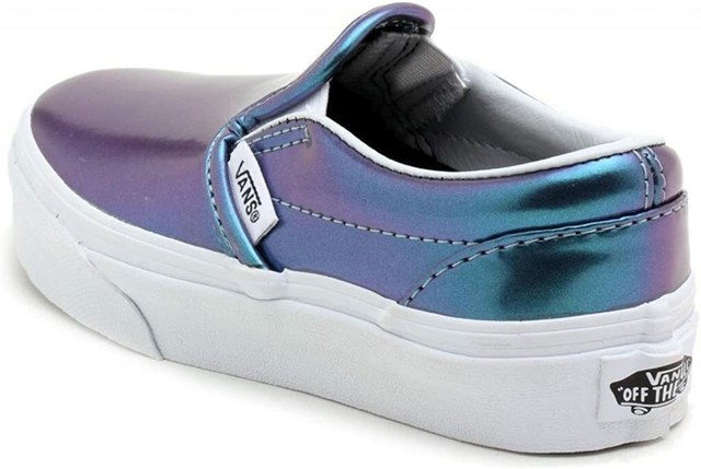 leather van slip on shoes