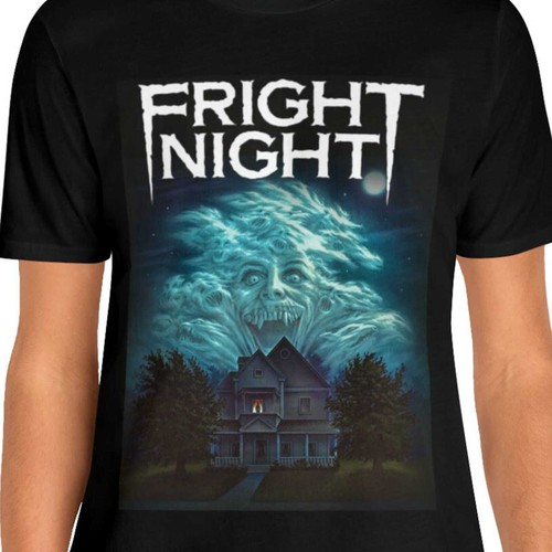 FRIGHT NIGHT Tshirt T Shirt T-Shirt Shirt Ästhetik Unisex Film - Bild 1 von 3