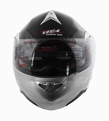 Vega Summit 3.1 2-Tone Modular Full Helmet Gloss Black/Silver