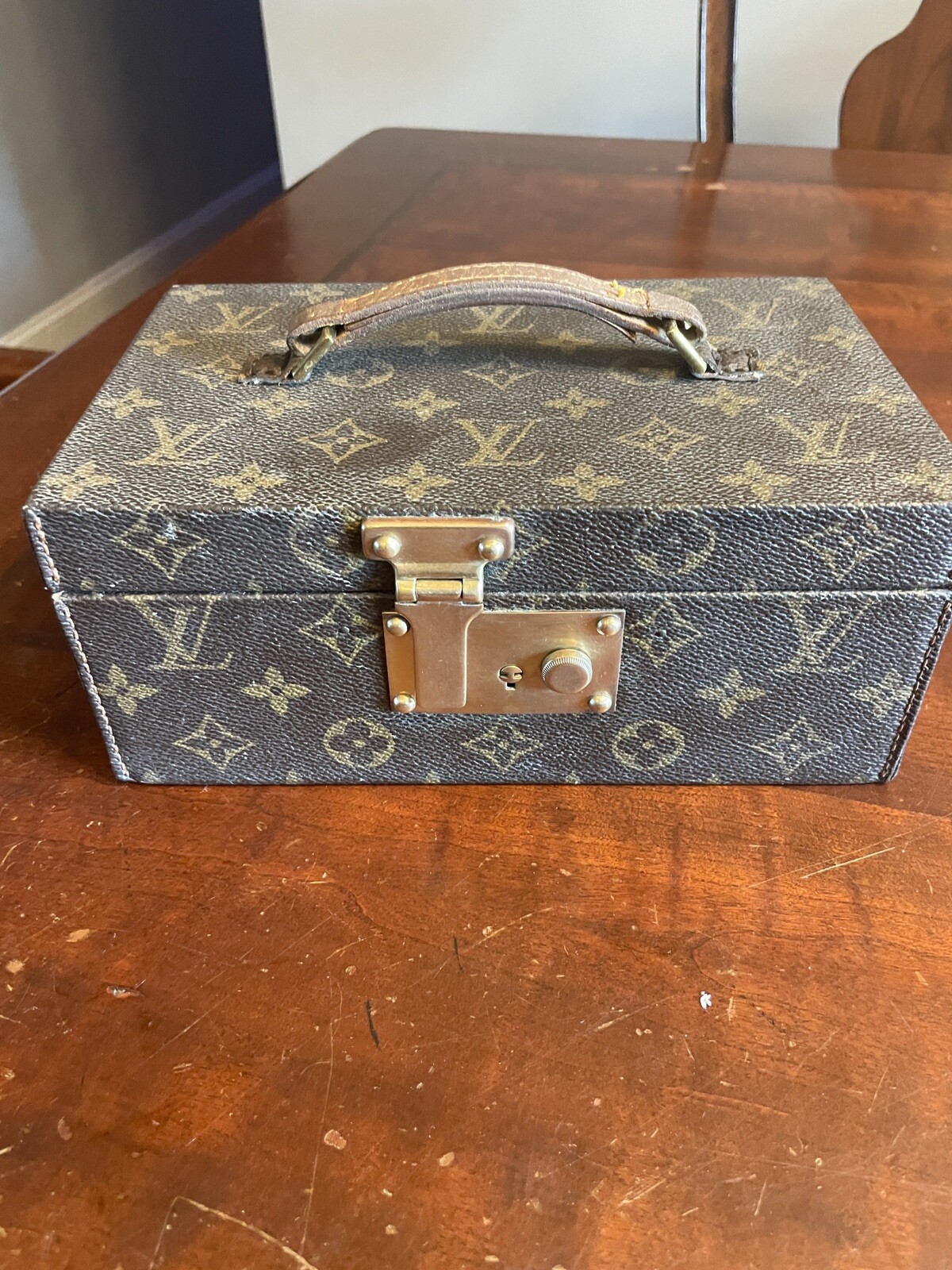 [100AUTH] LOUIS VUITTON BOITE A TOUT JEWELLERY BOX T… Gem