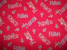 Handcrafted Bright Pink with Religious Words/ Cotton fitted crib sheet LAST ONE