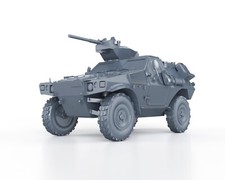MODERN FRENCH - PANHARD VBL TOURELLEAU AVANT - 1/56 1/72 1/87 1/100 3D PRINTED