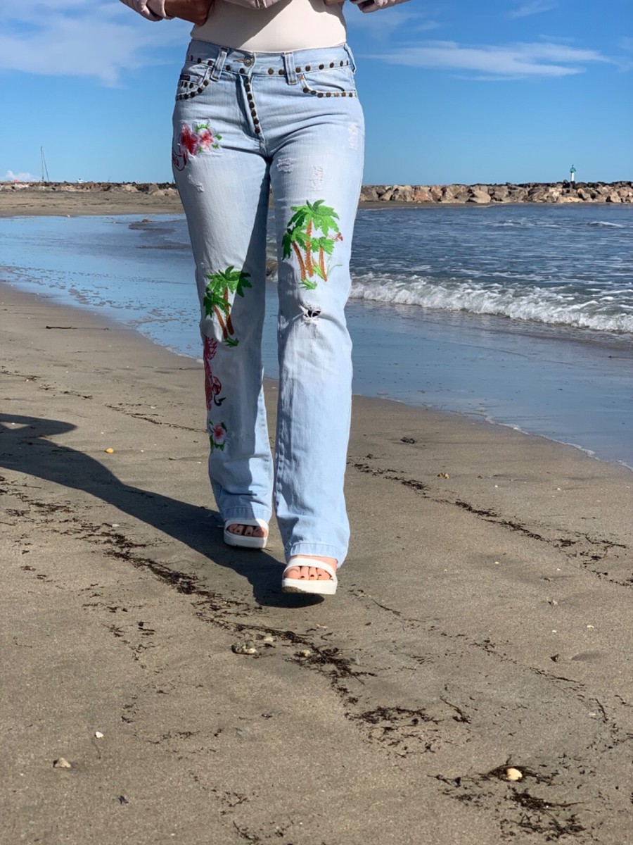 D&G cool Dolce and Gabbana jean couture Honolulu rare limited