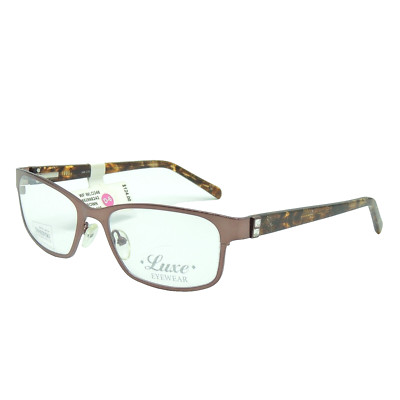 Luxe WLO 348 210 Brown Eyeglass Frame 53 18 135