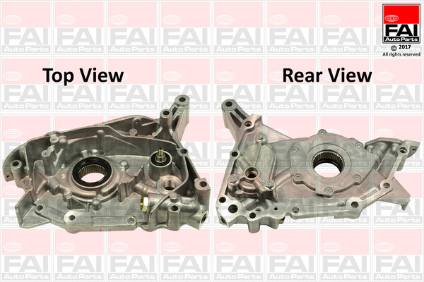 FAI AutoParts OP270 Oil Pump For Galloper Hyundai KIA Mitsubishi-image