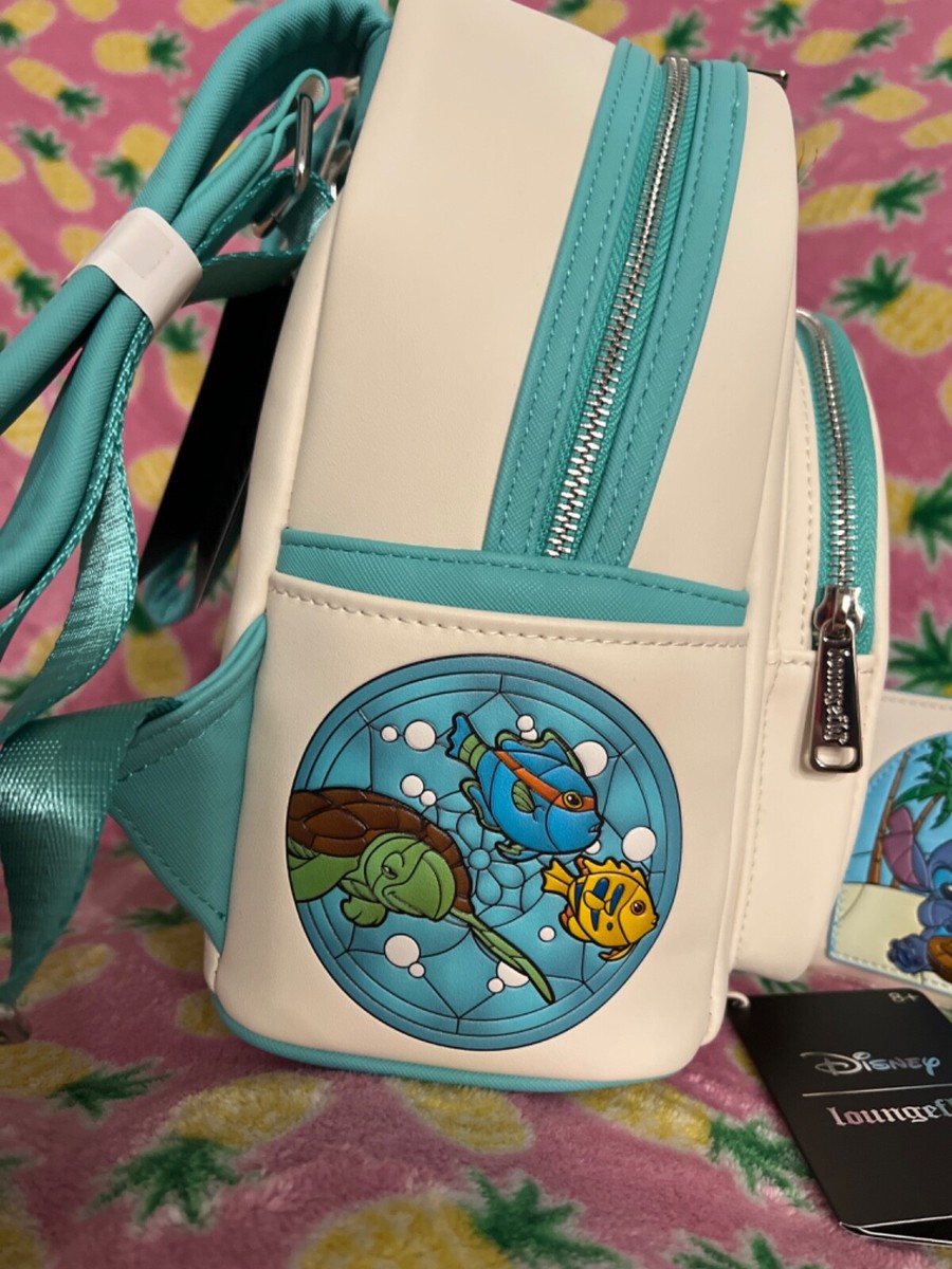 Loungefly Disney Lilo & Stitch Stained Glass Portrait Mini  display picture 2