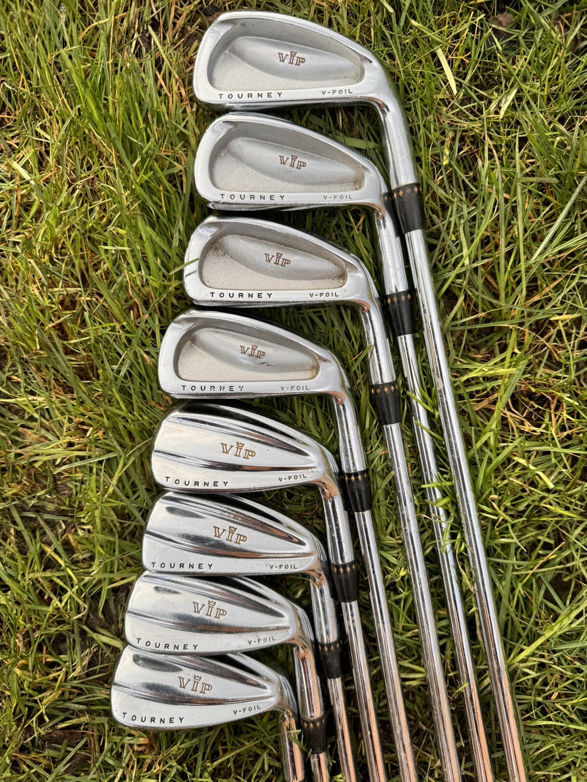 MacGregor VIP Tourney VFoil Irons 3PW Reg Flex Precision Rifle