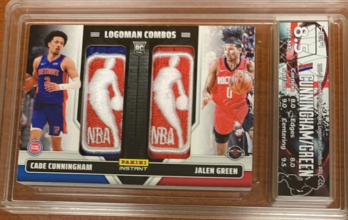 Cade Cunningham / Jalen Green Logoman Combos 1/1 Rookies