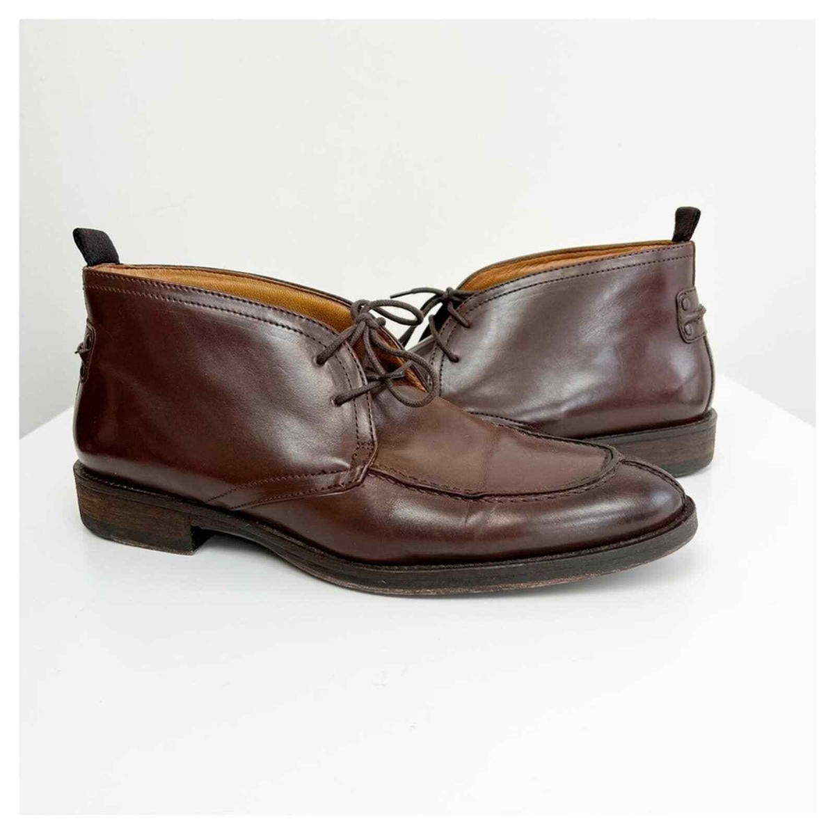 Johnston & Murphy Men’s Brown Ankle Lace Up Chukka Boots size 9.5 Johnston & Murphy Men main image 3
