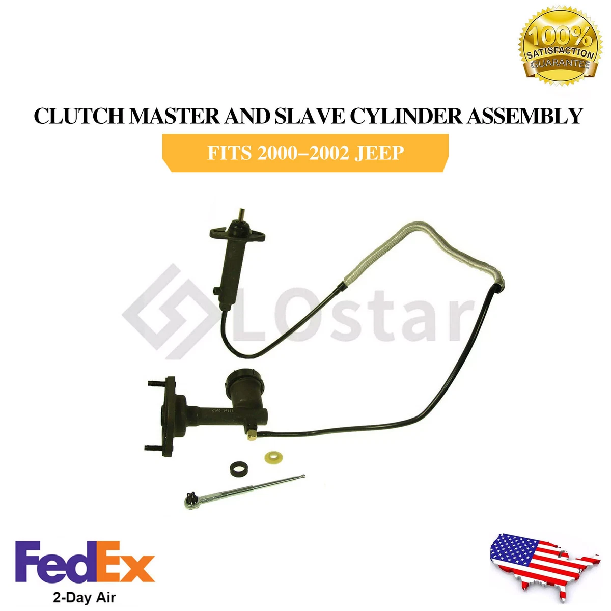 Clutch Master and Slave Cylinder Assembly Sachs SPH012 fits 94-95