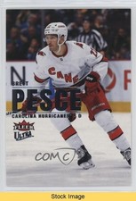 2023-24 Upper Deck Fleer Ultra Silver Foil Brett Pesce #143 READ 1d0j