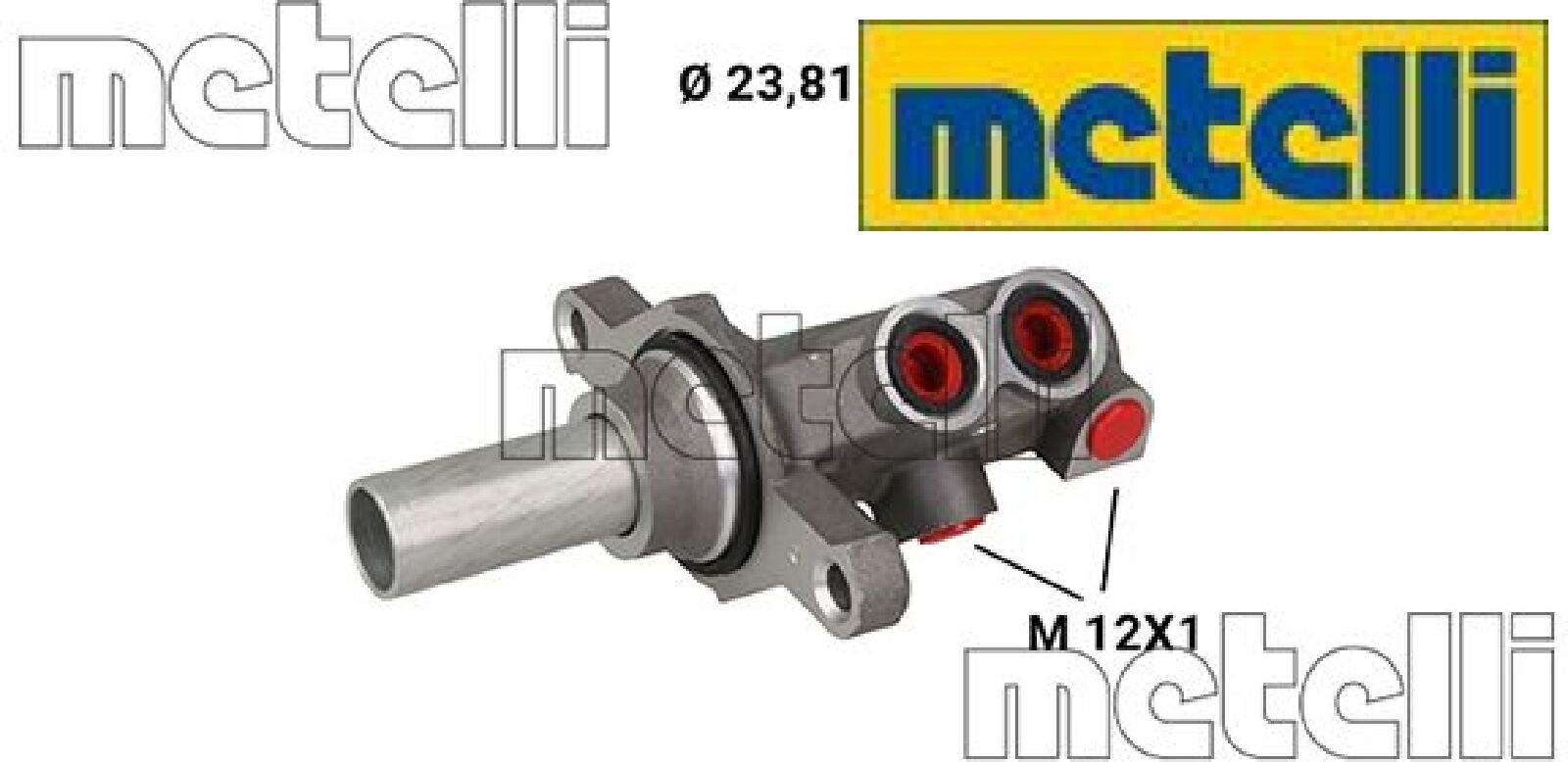 metelli 05-1295 Hauptbremszylinder Bremszylinder für Renault
