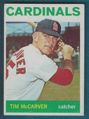 1964 Topps Baseball St. Louis Cardinals Tim McCarver Semi Hi #429 EX