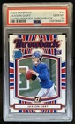 2025 Panini Donruss Jaxson Dart Rated Rookie Throwback RC #41 Giants PSA 10