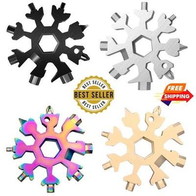 18-in-1 Werkzeug Multitool Schneeflocke Geschenke Geburtstag Weihnachtsgeschenk