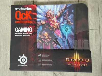Blizzard - Diablo III Mauspad - Witch Doctor - SteelSeries 67223 QcK - NEU