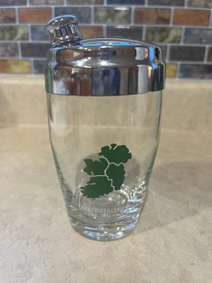 Cork Distilleries Ireland Metal Top Shaker 12-Ounce Beer Glass NEW