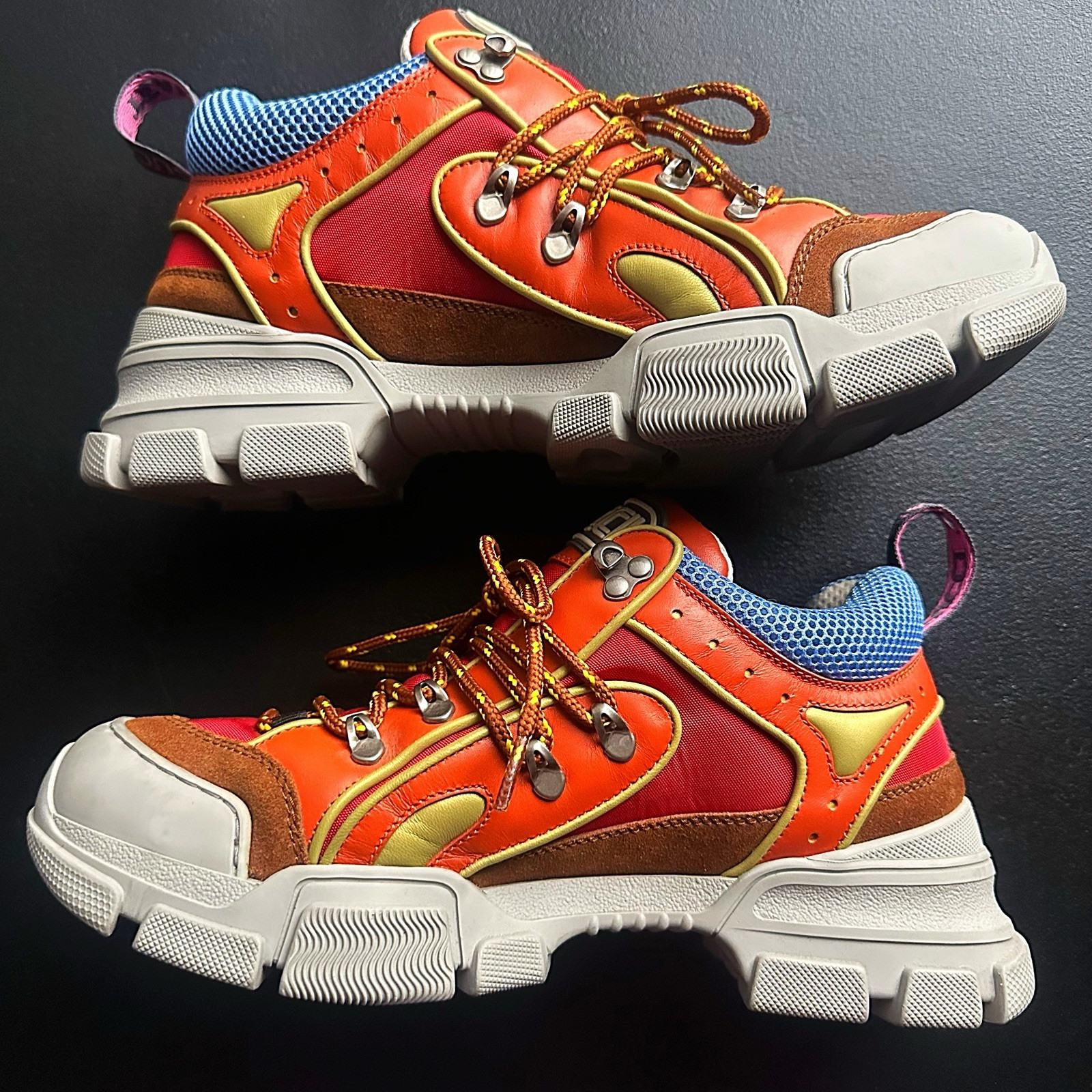 $980 Men’s Gucci Flashtrek SEGA Sneaker Boot Multicolor Size 9UK/ 9.5 US image 3