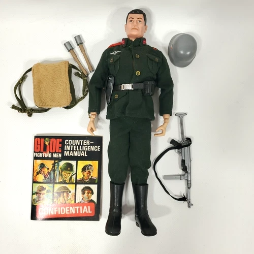 Hasbro GI-Joe Vintage 1966 German Soldier 12" Action Figure Soldier of the World